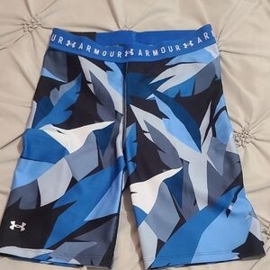 Under Armour Dynamic Blue and Black Shorts